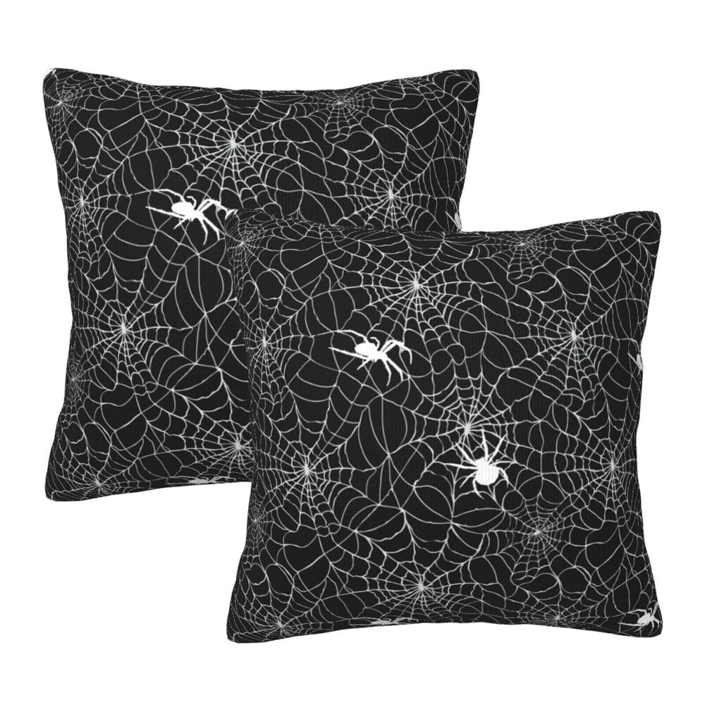 9764 Halloween Throw Pillow Covers 18 X 18 Inch Set of 2 Pillow Cases